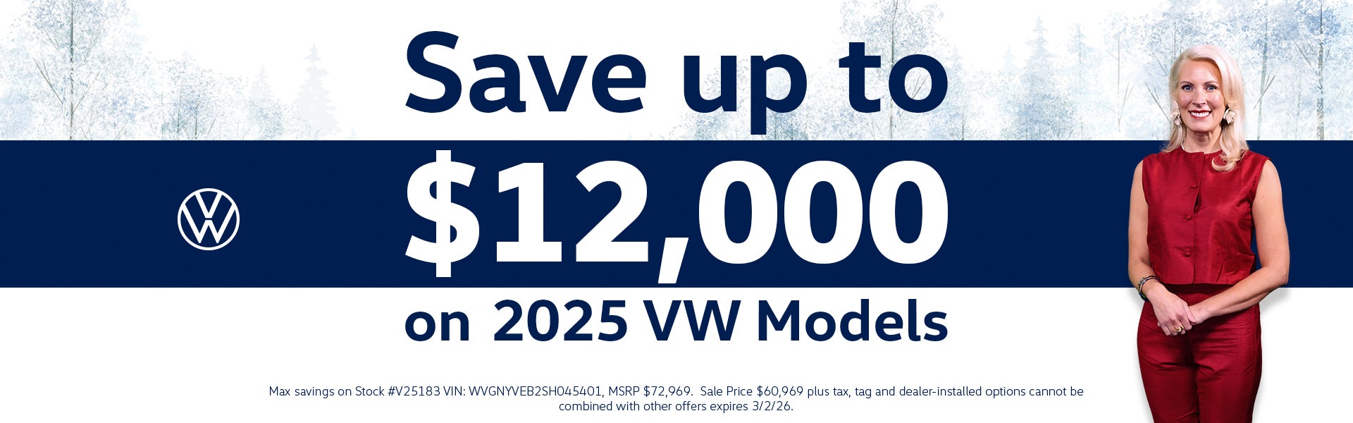 2025 VW Sale