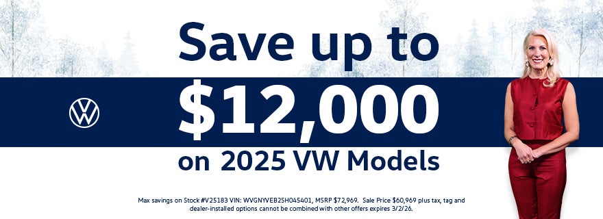 2025 VW Sale