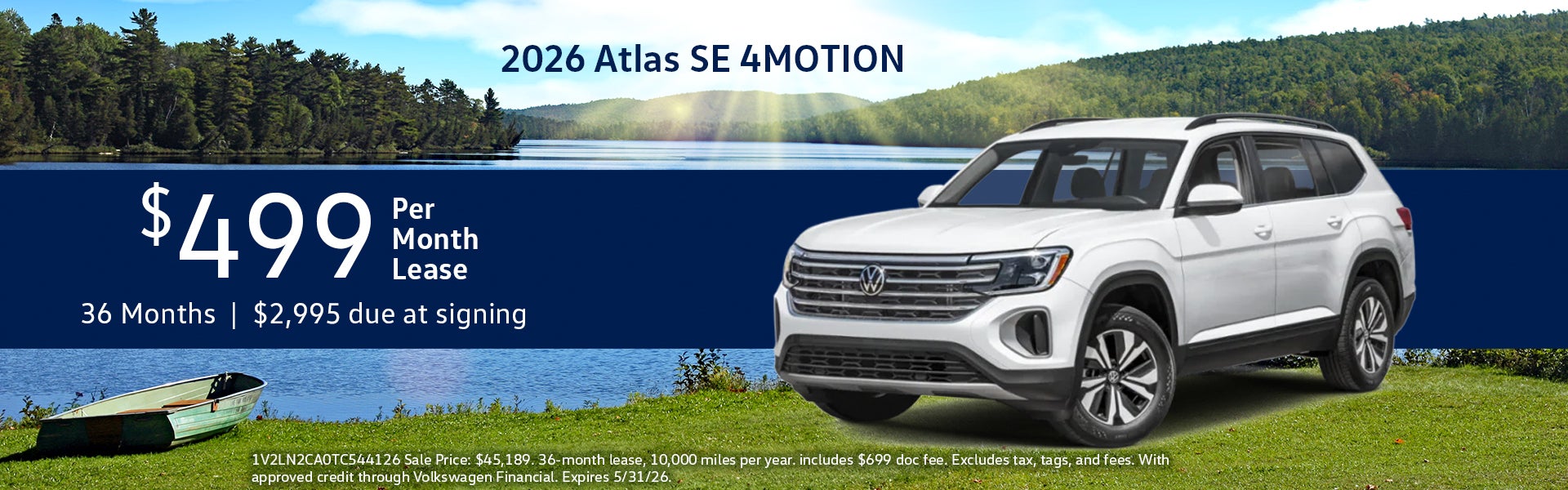 2026 Volkswagen Atlas SE