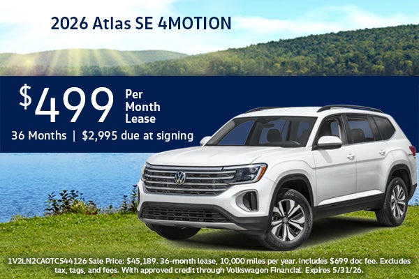 2026 Volkswagen Atlas SE