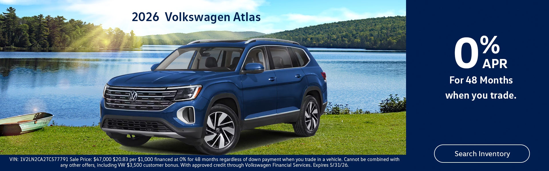 2026 Volkswagen Atlas SE