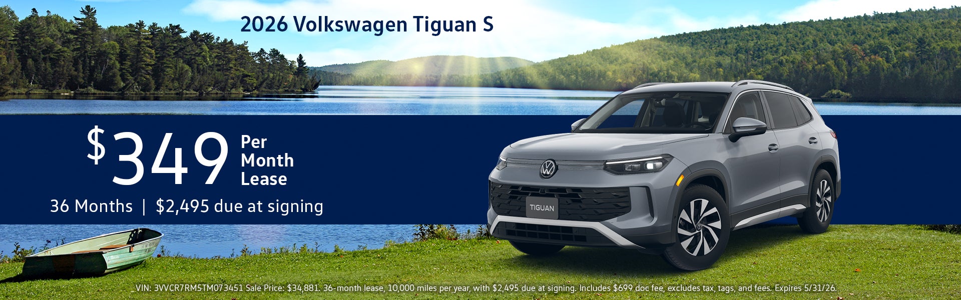 2026 Volkswagen Tiguan S