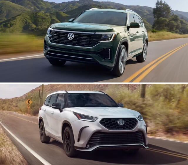 VW Atlas Vs. Toyota Highlander