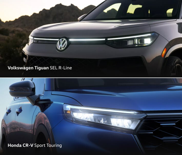 Honda CR-V vs. Volkswagen Tiguan Trim Levels