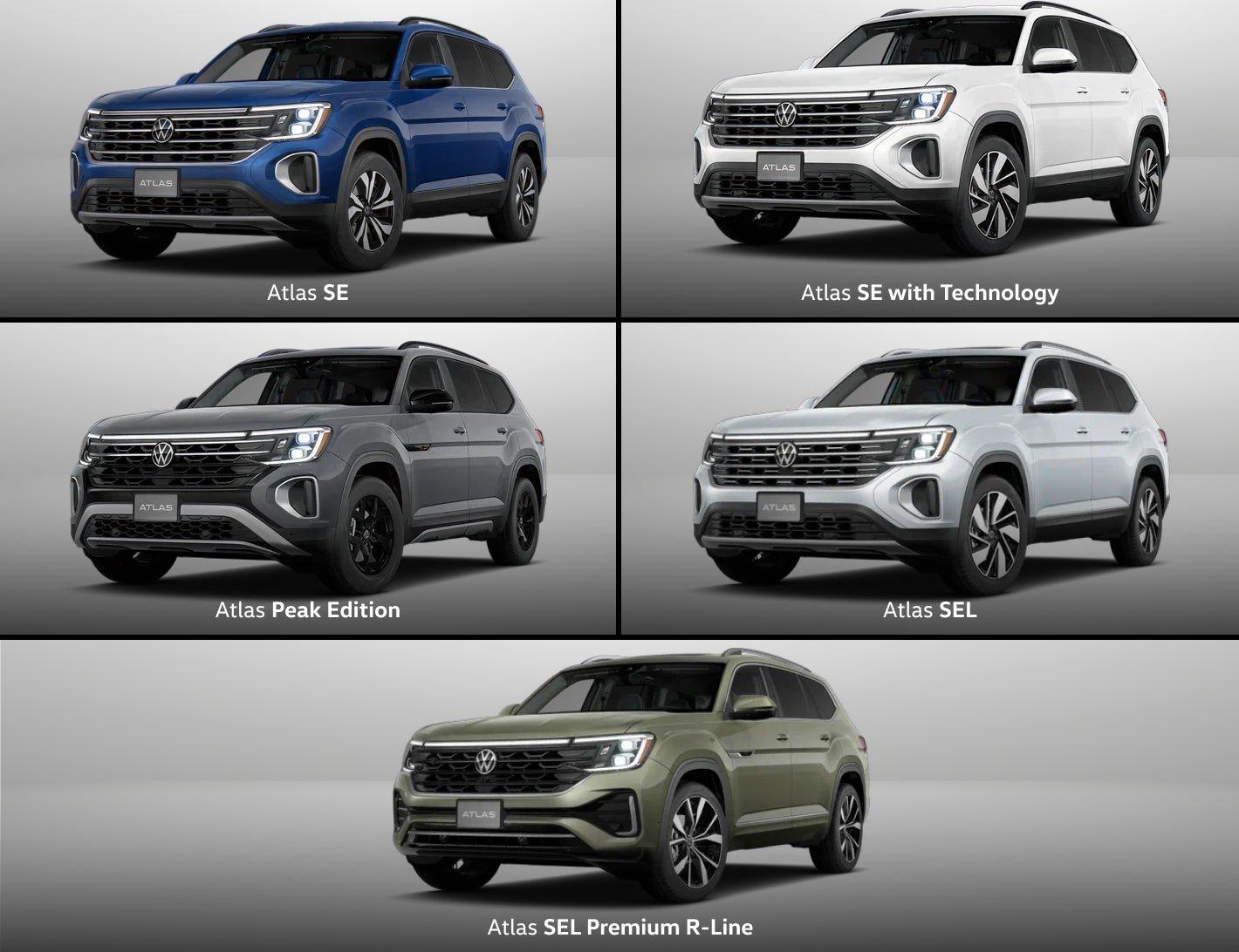 Volkswagen Atlas Trim Levels