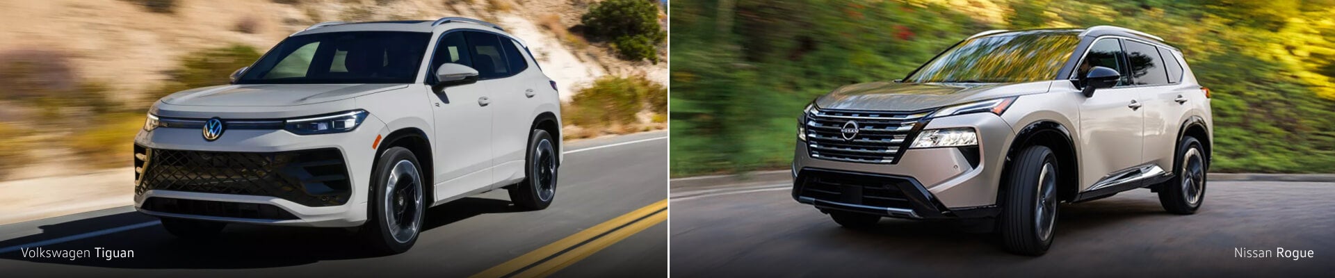 2025 Volkswagen Tiguan Vs. Nissan Rogue: Full Comparison
